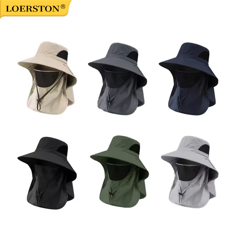 Mens Outdoor Hunting Hats - Sommer-Sonnenhüte mit UV-Schutz, Outdoor-Jagd- und Angelkappe