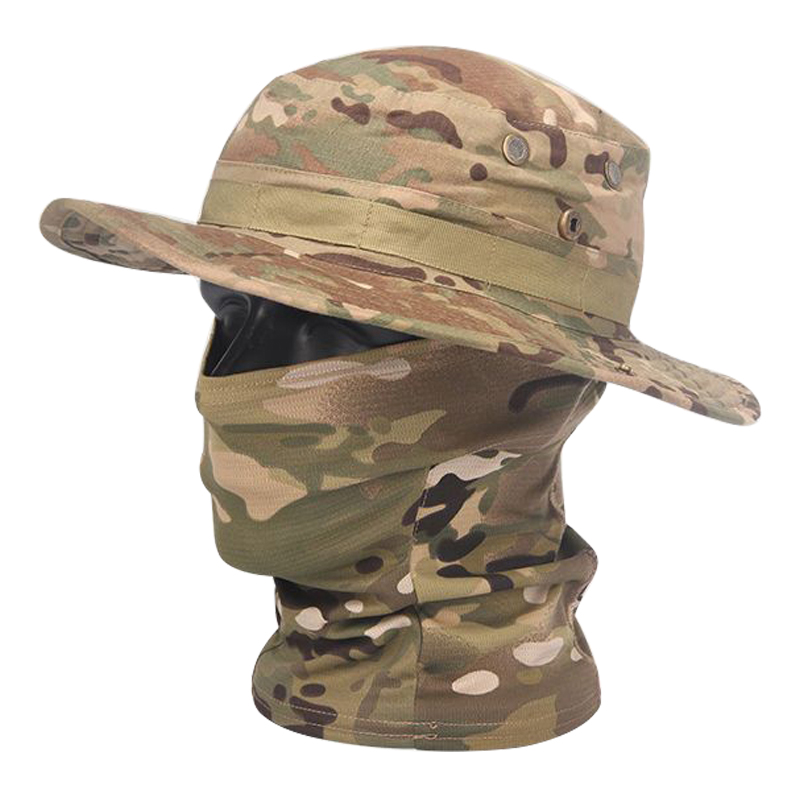 Mens Outdoor Hunting Hats - Camouflage Boonie Cap Sturmhaube Hut Anzug
