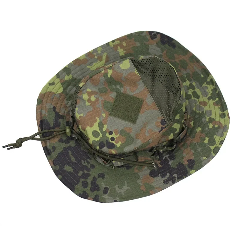 Mens Outdoor Hunting Hats - Neuer Taktischer Tarnmuster-Boonie-Hut Jagd-Sonnenhut mit Breiter