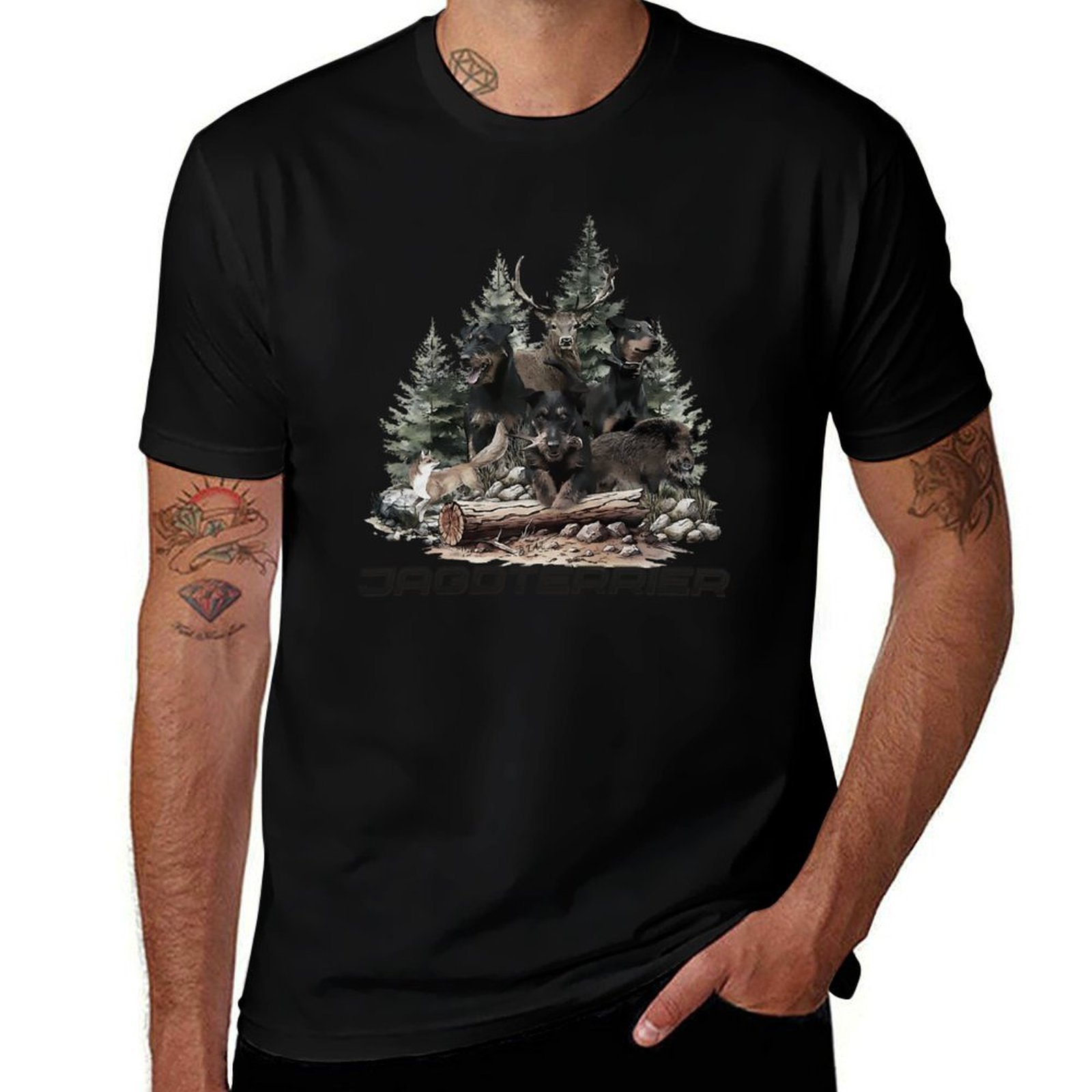 Wildman Hunting & Outdoor Photos - Deutscher Jagdterrier, ein Jagdpartner in der