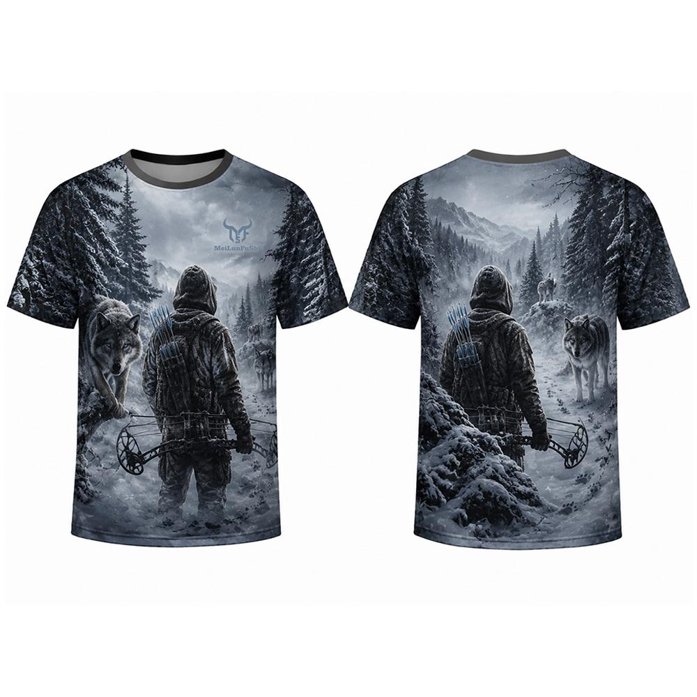 Gothic Skull Archer 3D-Druck T – Outdoor Hunting Graphic Tees Bewertung und Preis
