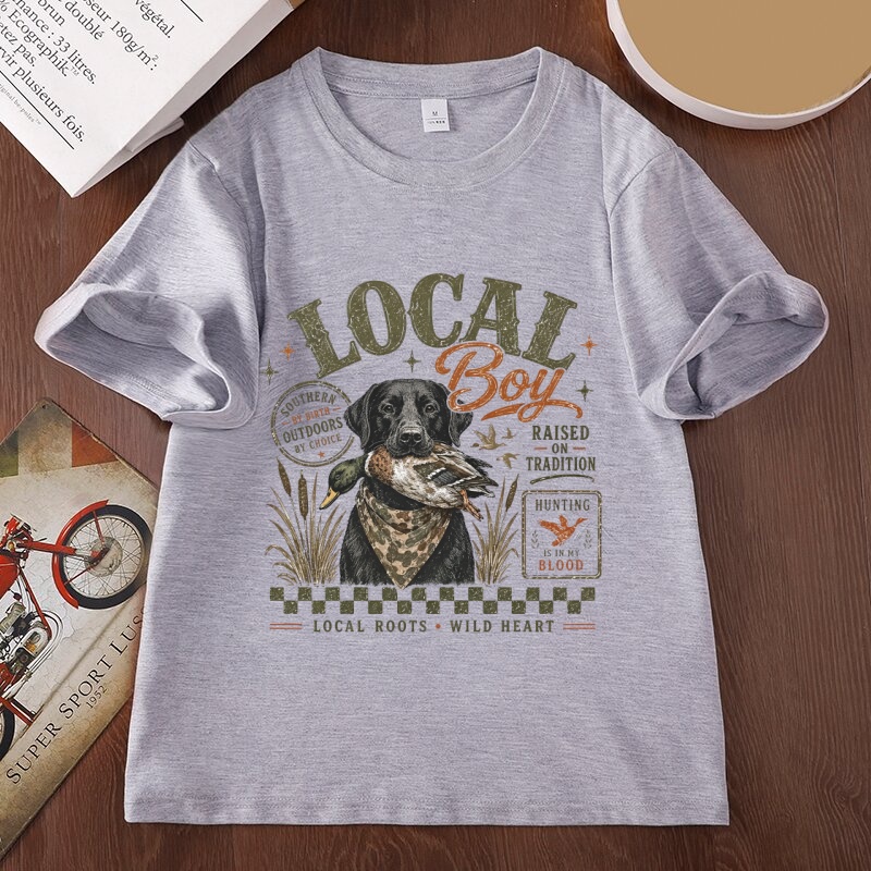 Local Boy Hunting Grafik-T-Shi – Outdoor Hunting Graphic Tees Bewertung und Preis