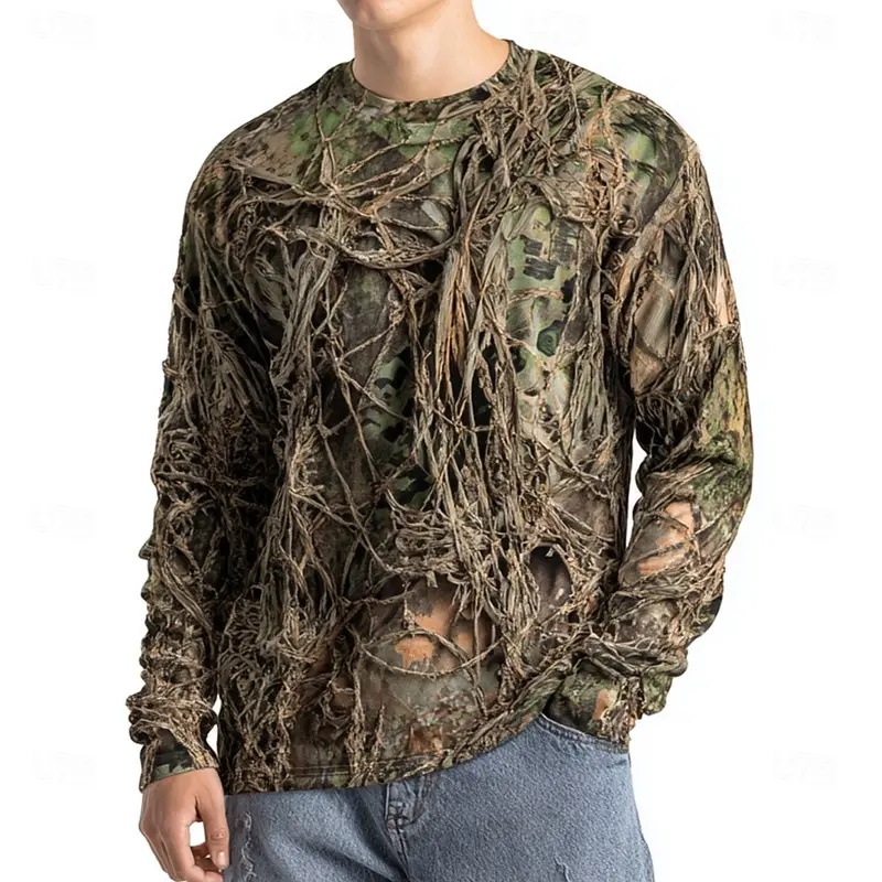 Herren Camouflage-Tierdruck La – Outdoor Hunting Graphic Tees Bewertung und Preis
