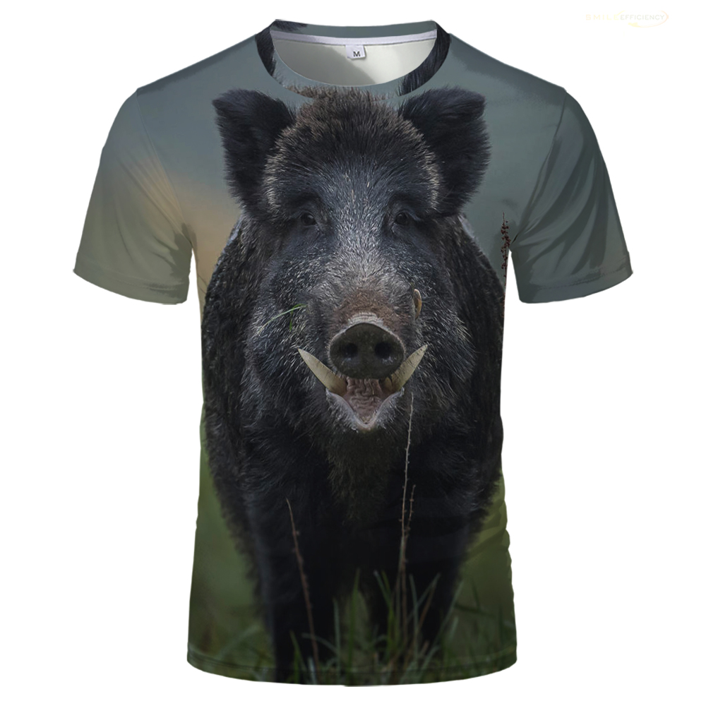 2024 Camo Jagd Wildschwein Gra – Outdoor Hunting Graphic Tees Bewertung und Preis