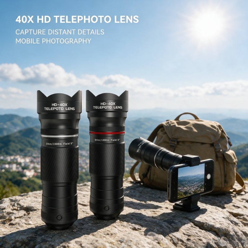 HD-40X Teleobjektiv für Smartp – Outdoor Hunting Photography Bewertung und Preis